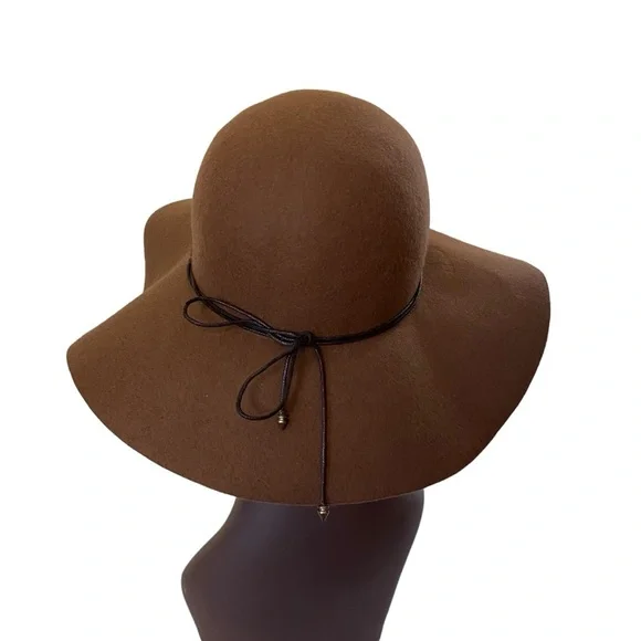 Apt 9  Women's Deep Tan Wide Brim Floppy Hat. One Size Fits Most - Picture 2 of 9